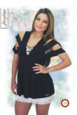 BLUSA SUELLEN (DECOTE EM V E MANGAS COM DETALHE)